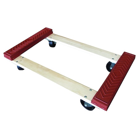 General Purpose Dolly, 30x18, Hardwood MPN:48J070