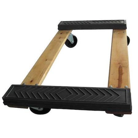 GnrlPrpsDlly, 7in, 30in, Brn, Wood, 1, 000lb MPN:48J071
