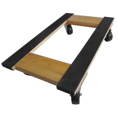 GnrlPrpsDlly, 7in, 30in, Brn, Wood, 1, 000lb MPN:48J072