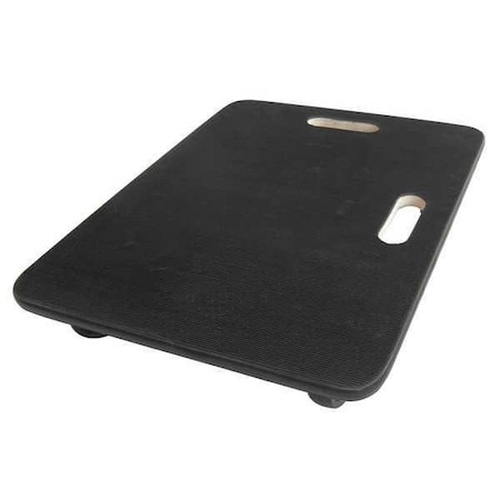 GnrlPurposeDlly, 4in, 24in, Blk, Wood, 800lb MPN:48J081