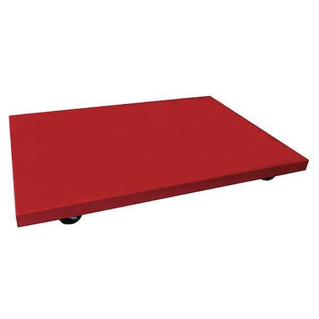 GnrlPurposeDlly, 5in, 24in, Rd, Stl, 1, 000lb MPN:48J095