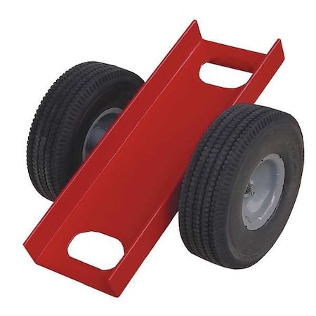 Panel Dolly, Cap 350 lb, 20x15, Steel MPN:48J123