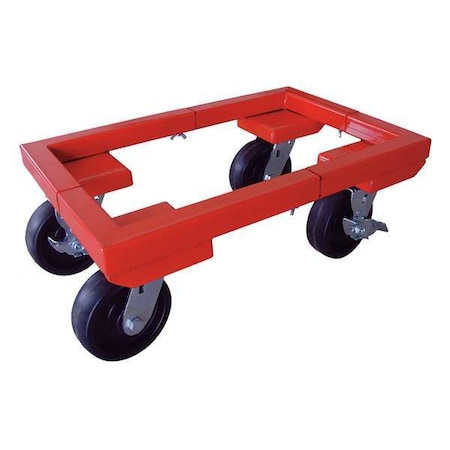 Adjustable Dolly, Cap 3000 lb, 24-1/2x34 MPN:48J132