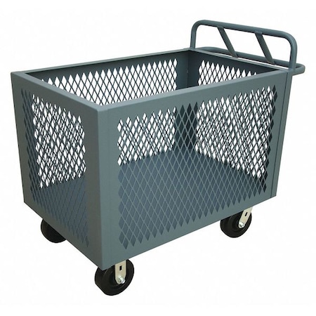 14 ga. Steel Mesh Stock Truck 2000 lb. Capacity, 66-1/2