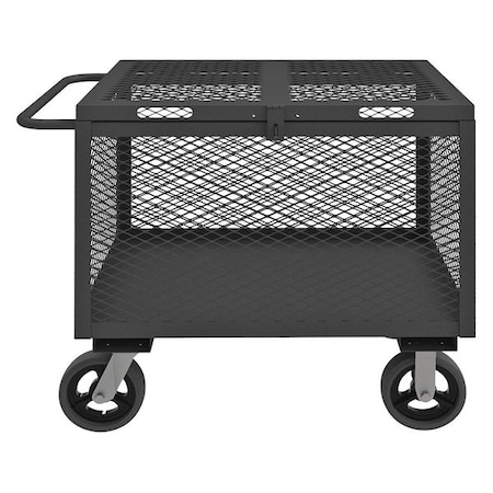Mesh Truck, Gray, 30 In. W, 53 In. L MPN:4STHC-EX-3048-6MR-95