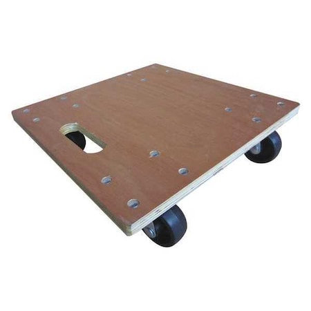 GnrlPrpsDlly, 4in, 16in, Brn, Wood, 1, 000lb MPN:4UAX5