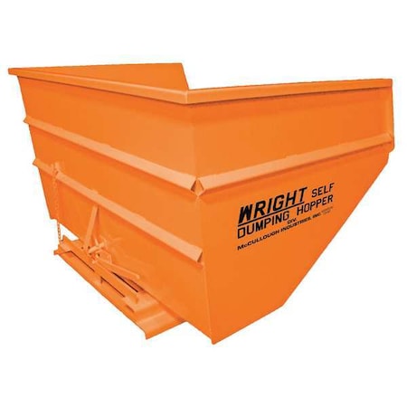 Self Dumping Hopper, 6000 lb., Orange MPN:50099 ORANGE