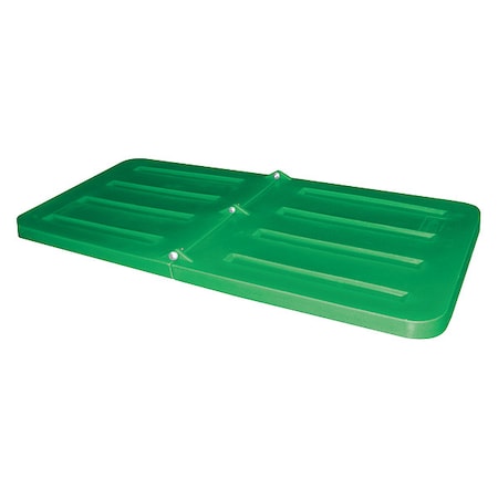 Truck Lid, Green, Fits 16-9/10 cu. ft. MPN:5/8 CU-LID GREEN