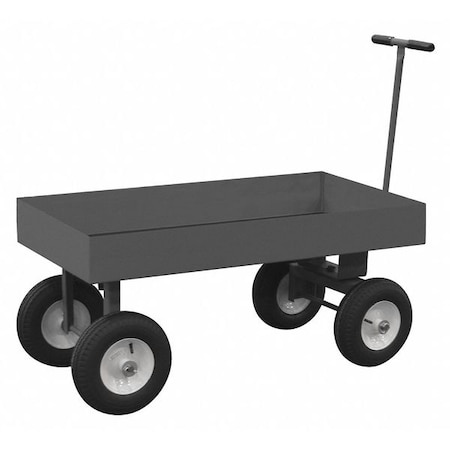Wagon Truck, Solid Deck, 48x24, Pneum Wheel MPN:5WT6-2448-LU-12PN-95