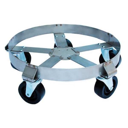 Drum Dolly, 1100 lb., 8-3/4 In H, 55 gal. MPN:6FVJ0