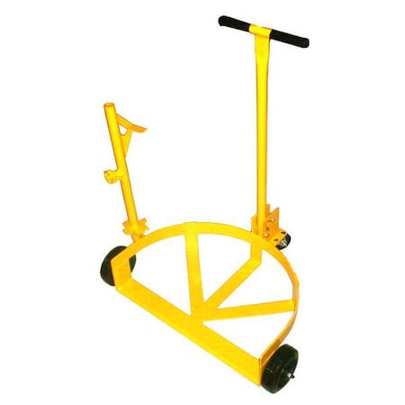 DrumDolly, 5galto55gal, 24.125inL, Yellow MPN:6FVJ3