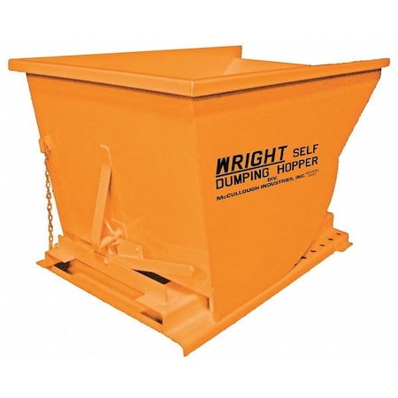 5000 lb. Self Dumping Hopper, Orange MPN:7577 ORANGE