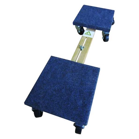Movers Dolly, 1000lb, 32x8-3/4x3-3/8x2x, PR MPN:8E226