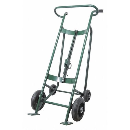 Drum Truck, 1000 lb., 26 In. W, 60 In. H MPN:9WCX3