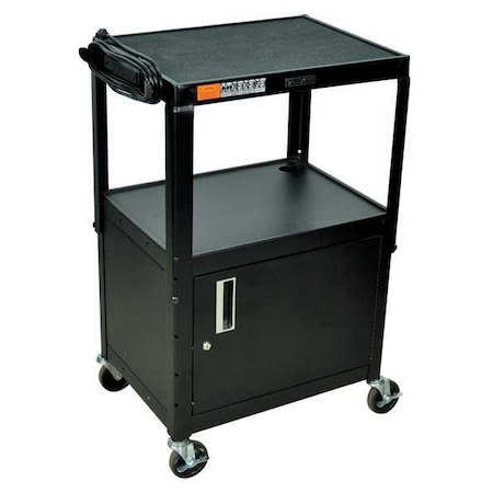 Audio-Visual Cart, 300 lb., 24 In. L MPN:AVJ42C
