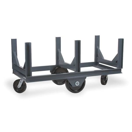 Mobile Bar Cradle Rack, H 30, W 28, L 96 MPN:BCTE-2896-4K-95