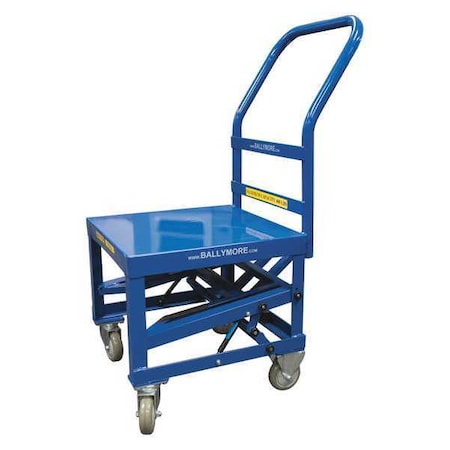 Steel Raised Handle Utility Cart 400 lb. Capacity, 27