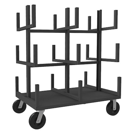Panel/Pipe Truck, 3 Levels, 36x48 MPN:BPT-3648-8PH-95