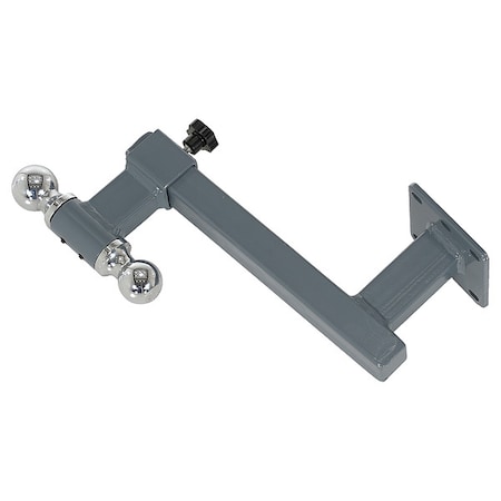 Black Steel Electric Powered Tugger Ball Hitch MPN:E-TUG-SABH