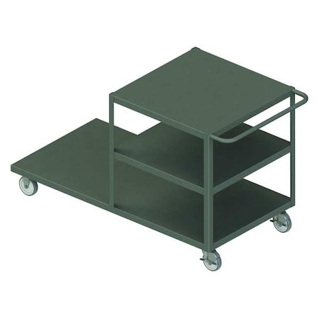 Platform Truck, 1200lb, 48in x 24in, 36in H MPN:EPT3S24485PU95