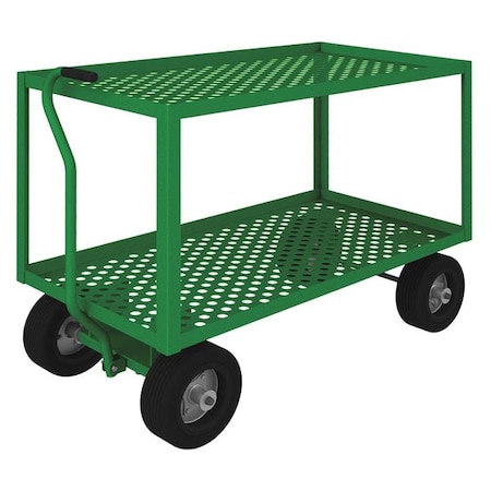 Wagon Truck, Perf Deck, 48x24, Pneum Wheel MPN:GT5WT-2448-2-10PN-83T
