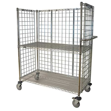 Wire Cart, 24 In. W, 48 In. L, Steel MPN:ITC-2448-54C