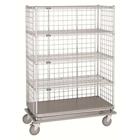 Wire Cart, 24 In. W, 60 In. L, Steel MPN:LCH-2460C