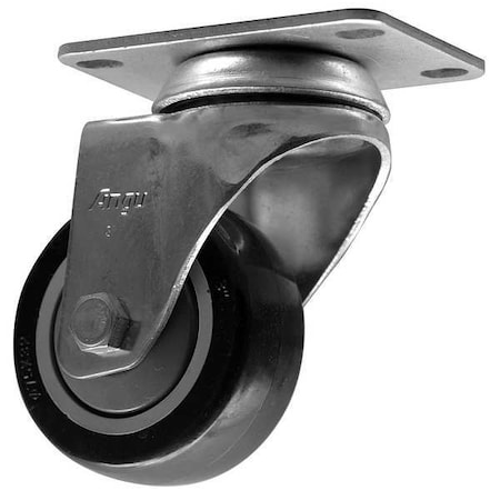 Caster, Flat Top, 3