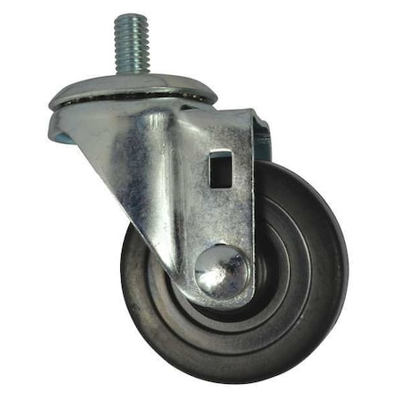 Swivel Caster Rubber, 3 In MPN:MH3TNZ801G