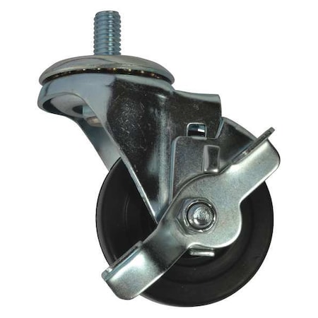 Swivel Caster with Brake, 3 In MPN:MH3TNZ802G