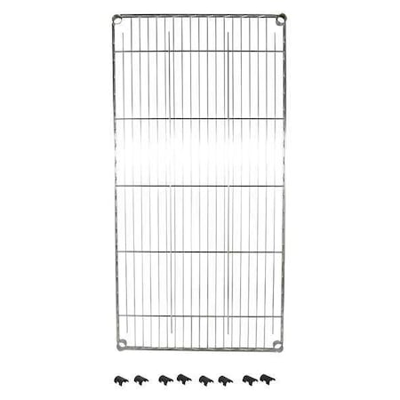 Shelving, Chrome, 18x36 MPN:MHL1836CG