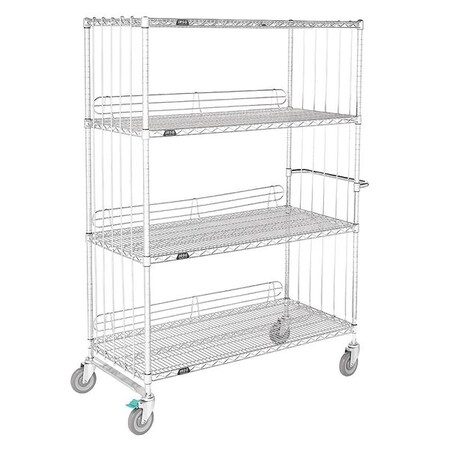 Wire Cart, 24 In. W, 48 In. L, Steel MPN:MRC-2448-54C