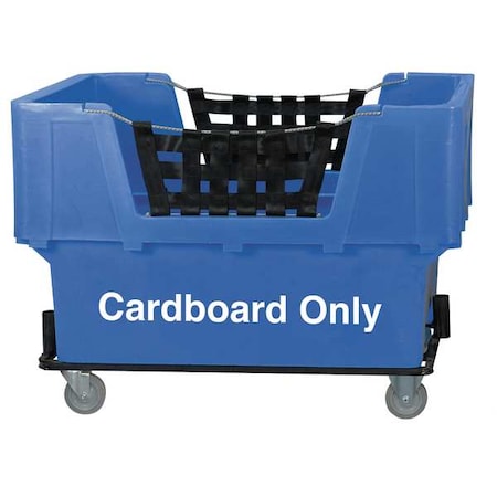 Matl Handling Cart, Cardboard Only, Blue MPN:N1017261-BLUE-CARDBOARD