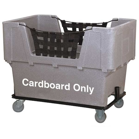 Matl Handling Cart, Cardboard Only, Gray MPN:N1017261-GRAY-CARDBOARD