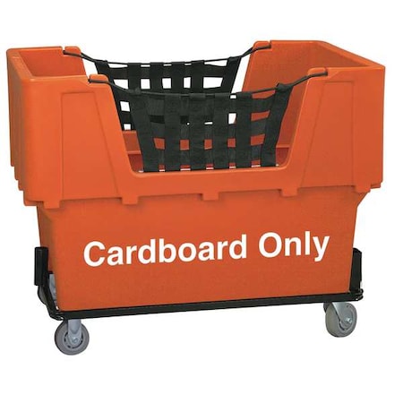 Matl Handling Cart, Cardboard Only, Orange MPN:N1017261-ORANGE-CARDBOARD