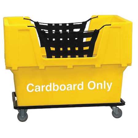 Matl Handling Cart, Cardboard Only, Yellow MPN:N1017261-YELLOW-CARDBOARD