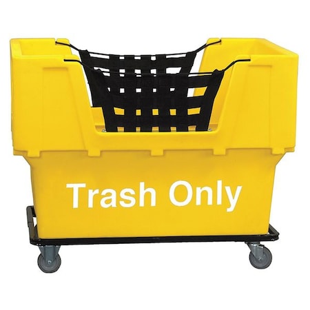 Basket Truck, Trash Only, Webbed, Yellow MPN:N1017261-YELLOW-TRASH