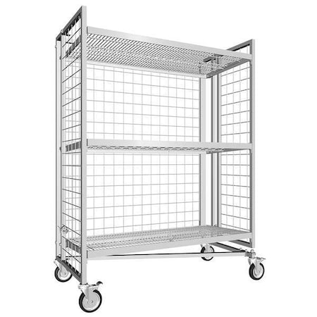 Nesting Wire Cart, 21 In. W, 45-1/2 In. L MPN:NTM-48-GHR