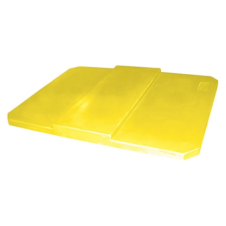 Cube Truck Lid, Ylw, Fits 17-2/5 cu. ft. MPN:PBL-14 YELLOW