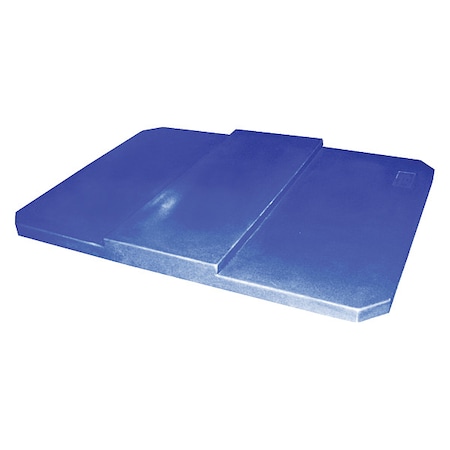 Cube Truck Lid, Blue, Fits 25 cu. ft. MPN:PBL-20 BLUE