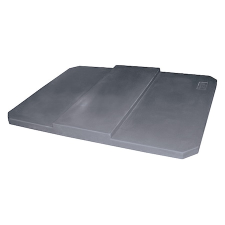 Cube Truck Lid, Gray, Fits 25 cu. ft. MPN:PBL-20 GREY