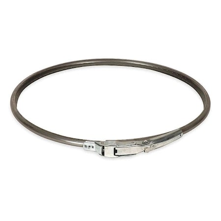 Lever Lock Ring, Gray, 55 gal MPN:RQ5513