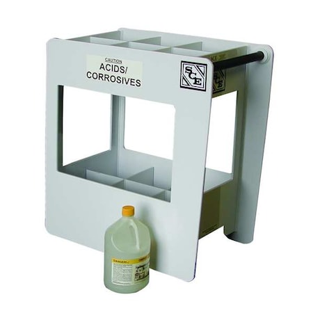 Chemical Transfer Cart, 100 lb, 12 Bottle MPN:SCE-1001-12