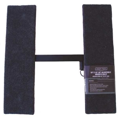 GnrlPrpsDlly, 3in, 18in, Blk, Wood, 1, 200lb MPN:STF-1830MDAM