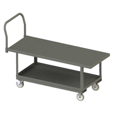 Platform Truck, 1400lb, 60in x 24in, 43in H MPN:WHPT24605PU95