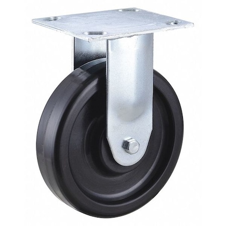 Rigid NSF-Listed Plate Caster, Phenolic, 6 in, 450 lb. MPN:02TM06101R001GN