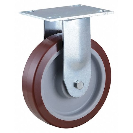 Rgd NSF-Listed Plate Cstr, Polyurethane, 6 in, 450 lb. MPN:02XA06128R001GN