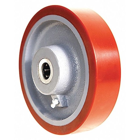 Caster Wheel, Plyurethane, 6 in., 1600 lb. MPN:150 PT15