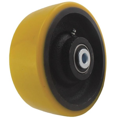Caster Wheel, Polyurethane, 6 in., 2000 lb. MPN:16V293