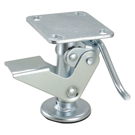 Floor Lock, Plate, 6-7/8 in. H, 4 x 4-1/2 MPN:16V372